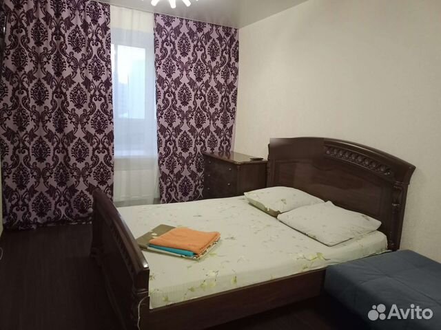

1-к. квартира, 42 м², 3 кровати