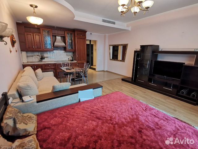 

Квартира-студия, 45 м², 3 кровати