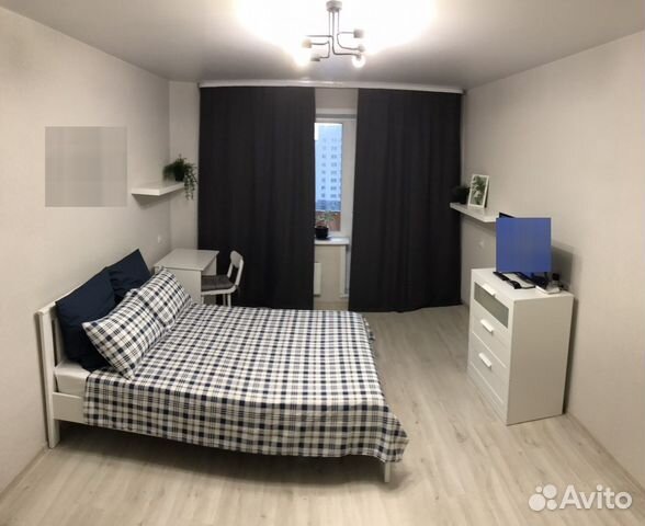 

1-к. квартира, 40 м², 3 кровати
