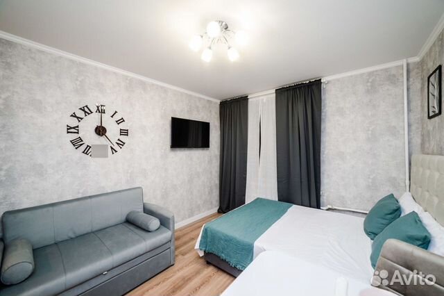 

Квартира-студия, 23 м², 2 кровати