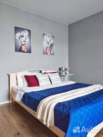 

1-к. квартира, 42 м², 3 кровати