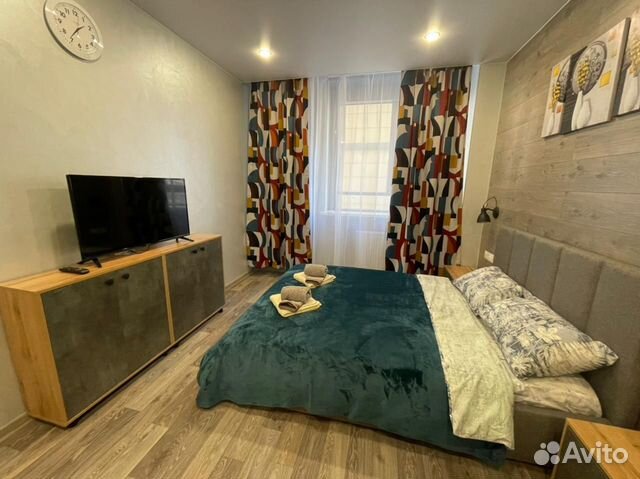 

Квартира-студия, 34 м², 2 кровати