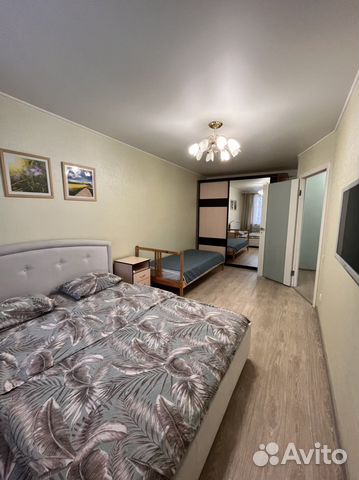 

1-к. квартира, 37 м², 2 кровати