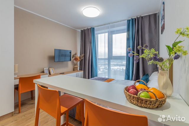 

Квартира-студия, 25 м², 2 кровати
