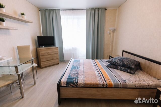 

Квартира-студия, 28 м², 1 кровать