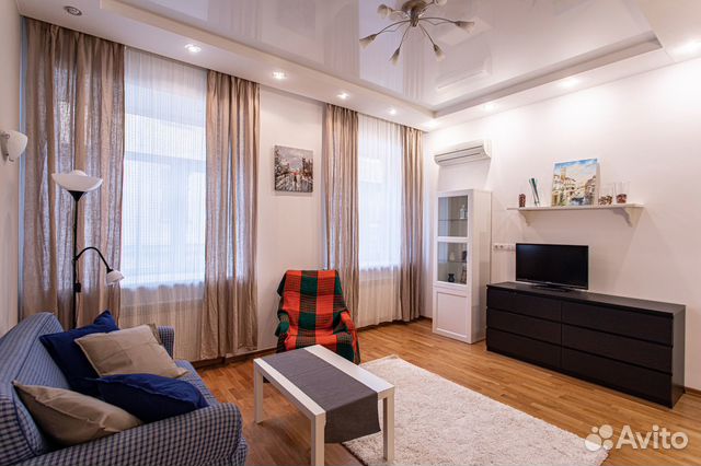 

1-к. квартира, 40 м², 2 кровати