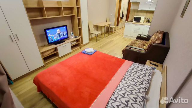 

Квартира-студия, 32,8 м², 2 кровати