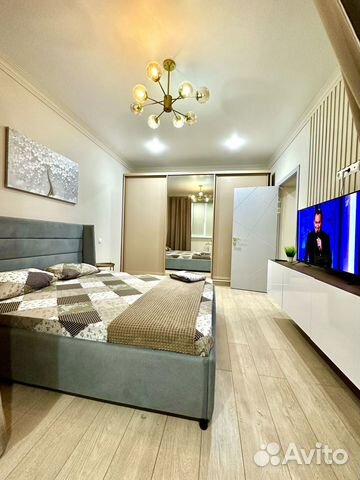 

1-к. квартира, 43 м², 2 кровати