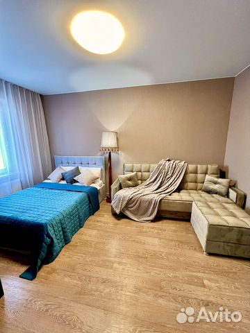 

1-к. квартира, 38 м², 3 кровати
