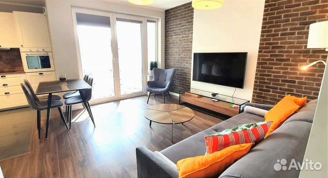 

1-к. квартира, 42 м², 2 кровати