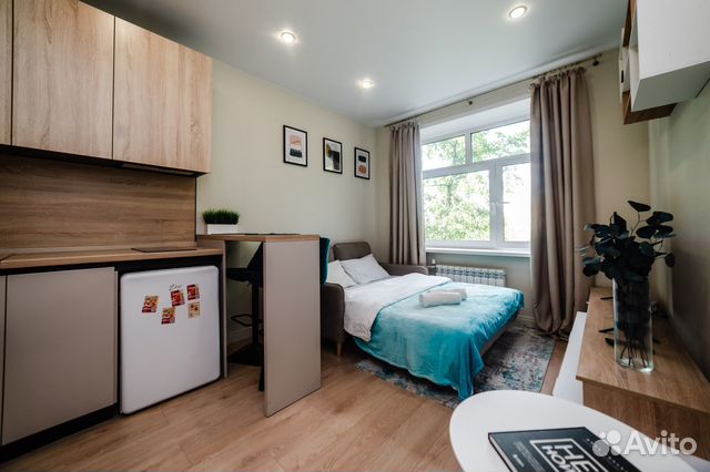 

Квартира-студия, 21 м², 1 кровать