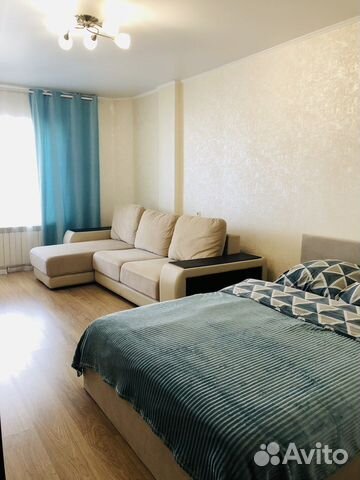 

1-к. квартира, 54 м², 2 кровати