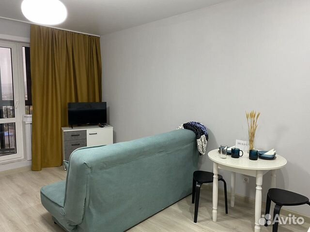 

Квартира-студия, 28 м², 1 кровать