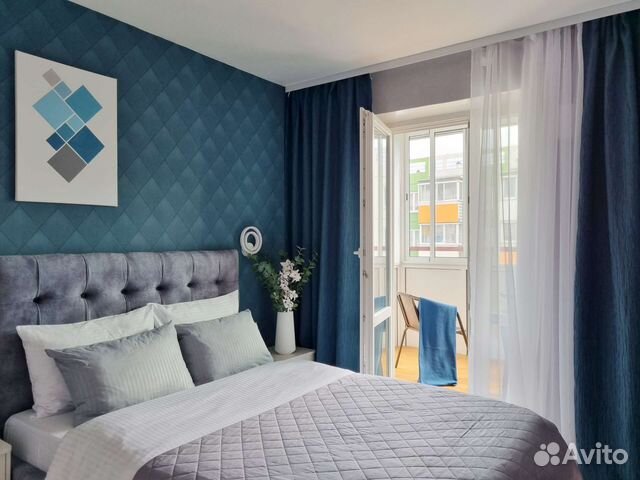 

1-к. квартира, 40 м², 2 кровати