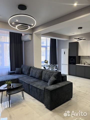 

Квартира-студия, 44 м², 2 кровати