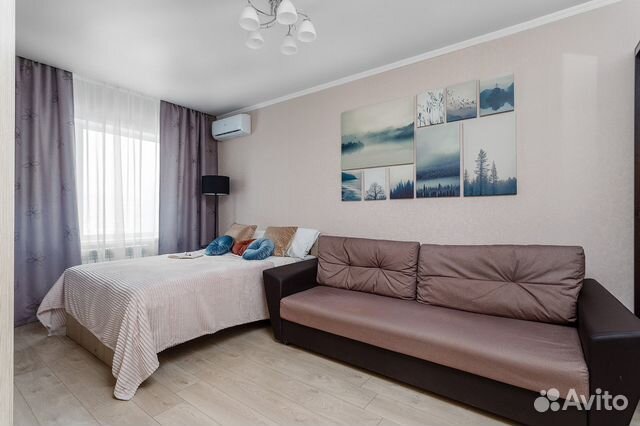 

1-к. квартира, 39 м², 2 кровати