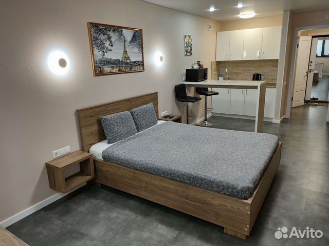 

Квартира-студия, 33 м², 1 кровать