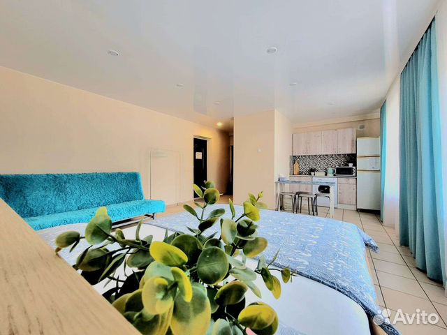 

Квартира-студия, 38 м², 2 кровати