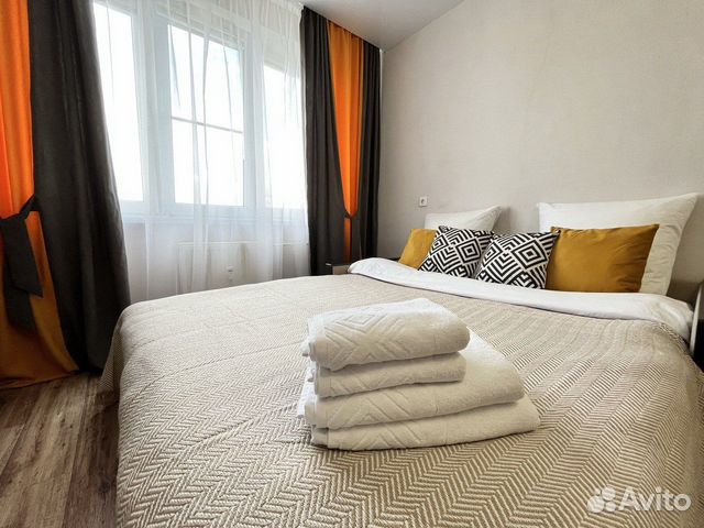 

1-к. квартира, 39 м², 3 кровати