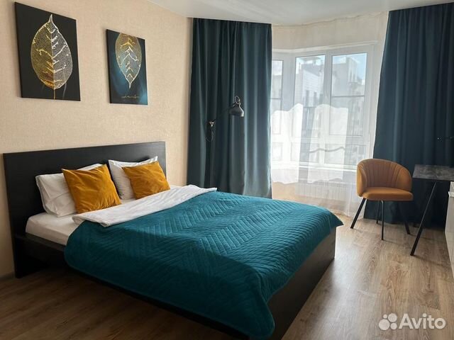 

1-к. квартира, 41 м², 2 кровати