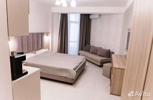 

Квартира-студия, 30 м², 2 кровати