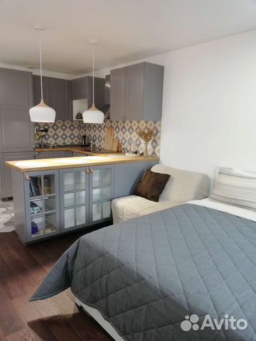 

Квартира-студия, 32,9 м², 2 кровати