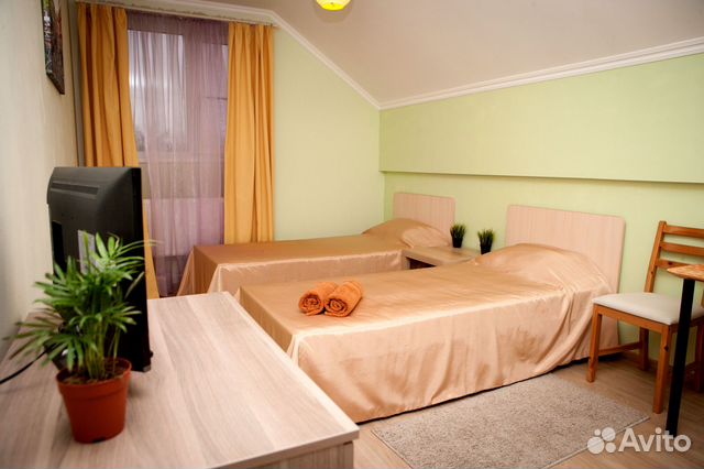 

Квартира-студия, 20 м², 2 кровати