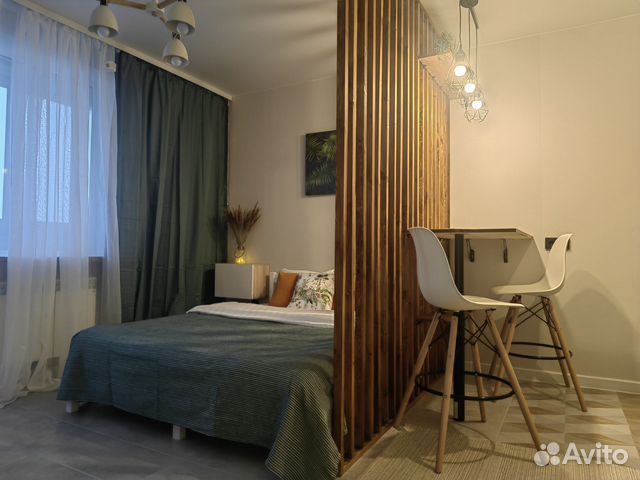 

Квартира-студия, 32 м², 2 кровати
