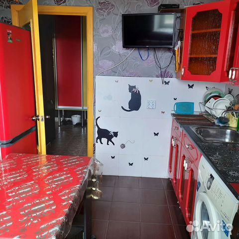 

1-к. квартира, 33 м², 3 кровати