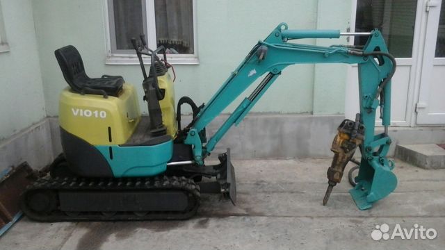 Мини экскаватор гидромолот
