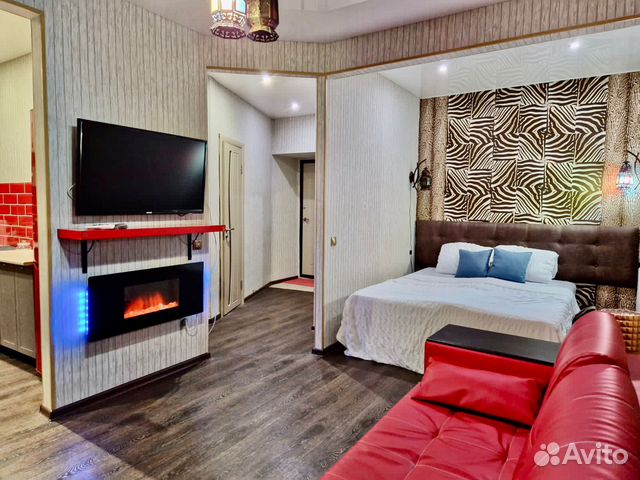 

Квартира-студия, 60 м², 3 кровати