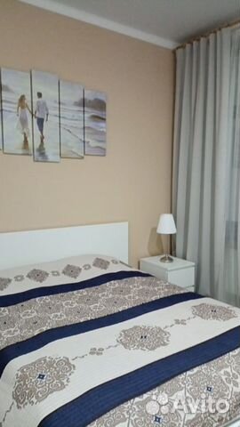 

1-к. квартира, 52 м², 3 кровати