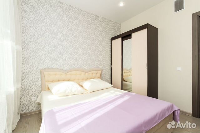 

1-к. квартира, 44 м², 2 кровати
