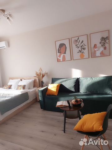 

1-к. квартира, 37 м², 1 кровать