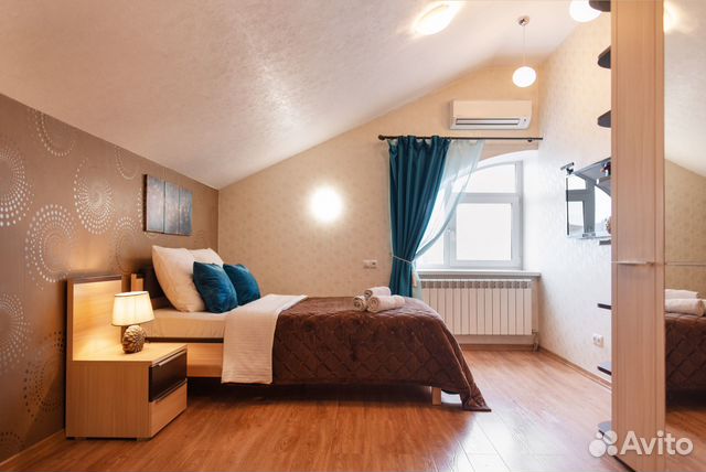 

1-к. квартира, 46 м², 2 кровати