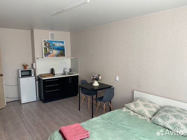 

Квартира-студия, 28 м², 1 кровать
