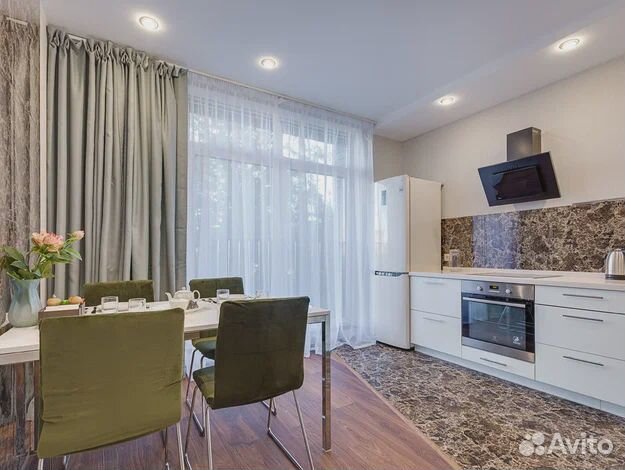 

1-к. квартира, 43 м², 3 кровати