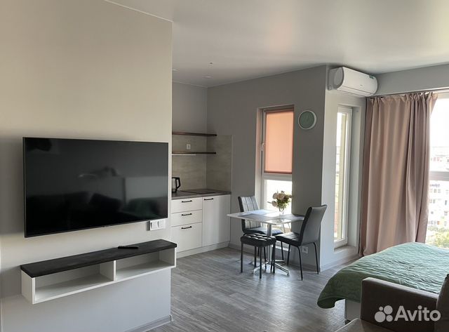 

Квартира-студия, 32 м², 2 кровати