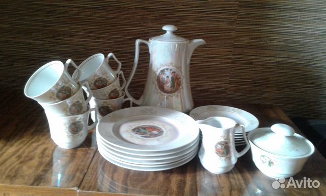 Чайно-кофейный сервиз гдр
