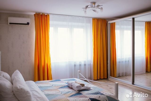 

1-к. квартира, 45 м², 2 кровати