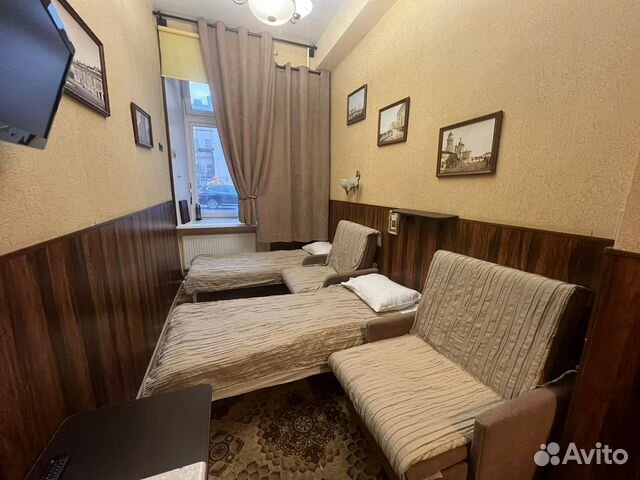 

Квартира-студия, 14 м², 3 кровати