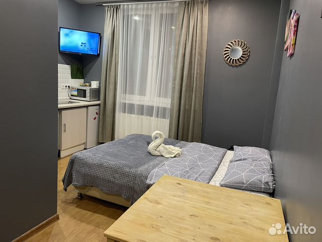 

Квартира-студия, 22 м², 2 кровати