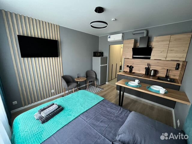 

Квартира-студия, 20 м², 2 кровати