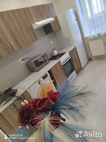 

1-к. квартира, 38 м², 2 кровати