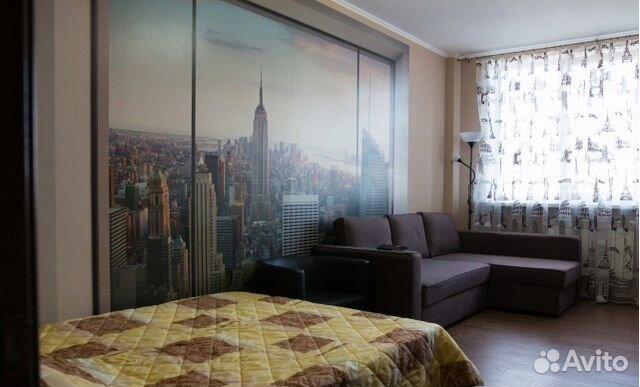 

1-к. квартира, 45 м², 2 кровати