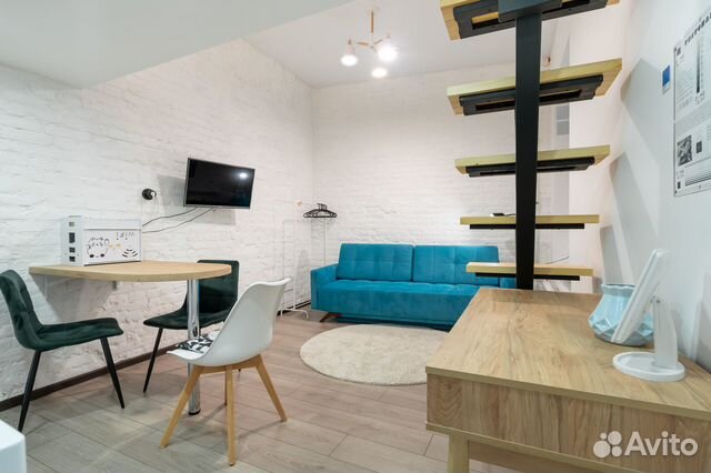 

Квартира-студия, 30 м², 2 кровати