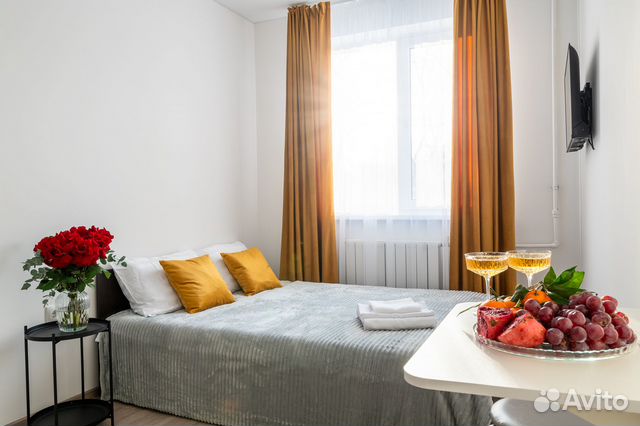 

Квартира-студия, 25 м², 2 кровати