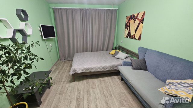 

1-к. квартира, 32 м², 2 кровати