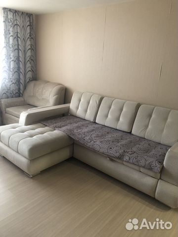 

1-к. квартира, 42 м², 2 кровати