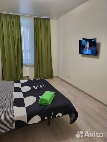 

1-к. квартира, 38 м², 2 кровати